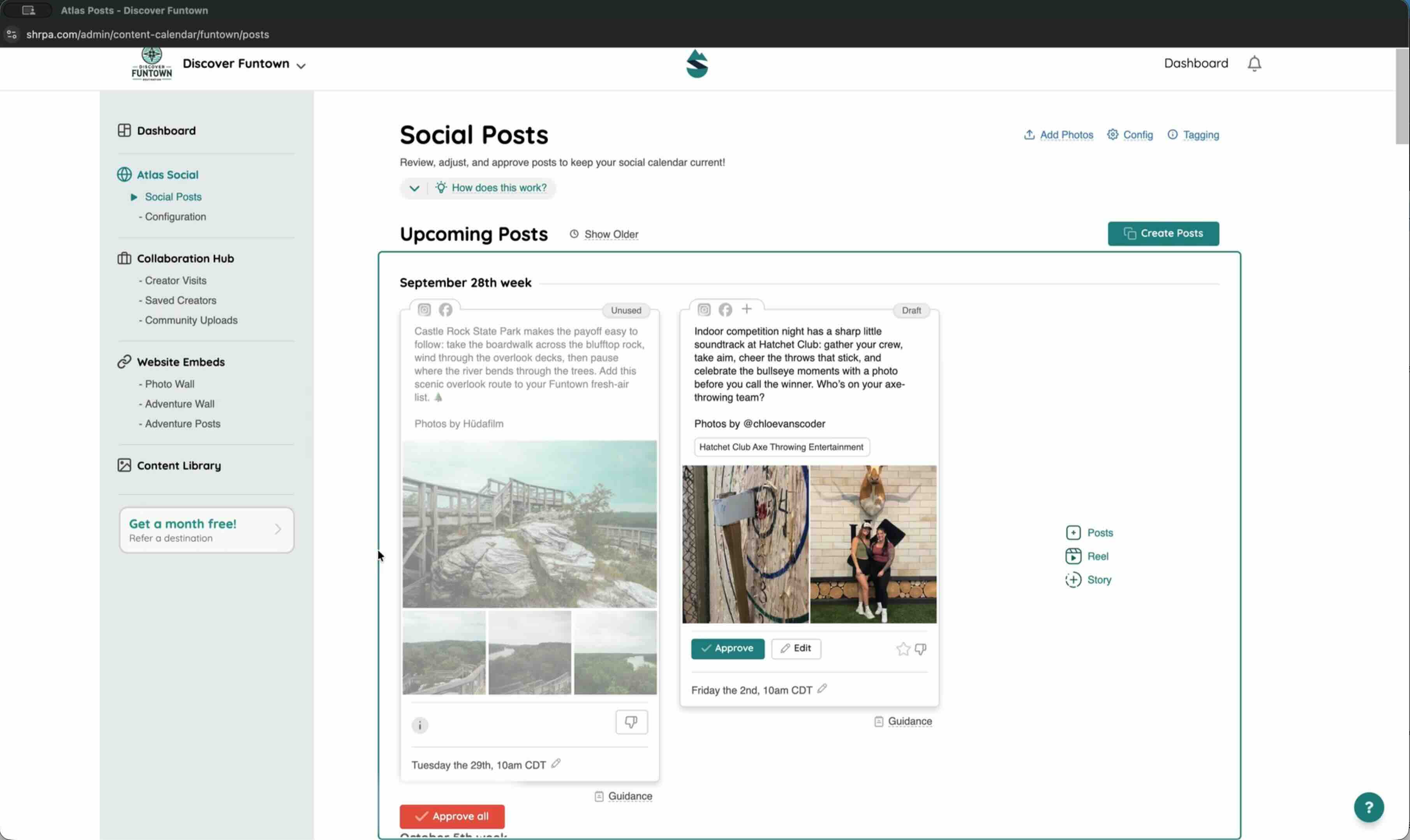 Creating your own post